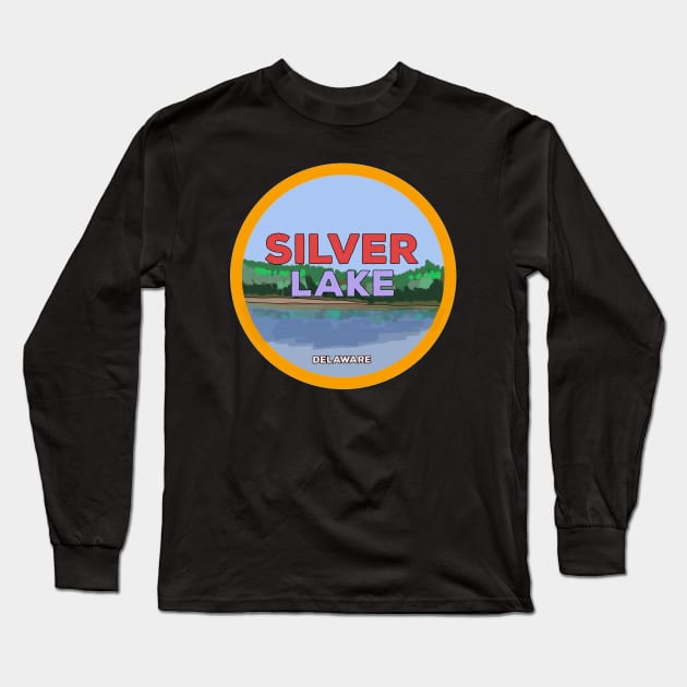 Silver Lake, Delaware Long Sleeve T-Shirt by DiegoCarvalho